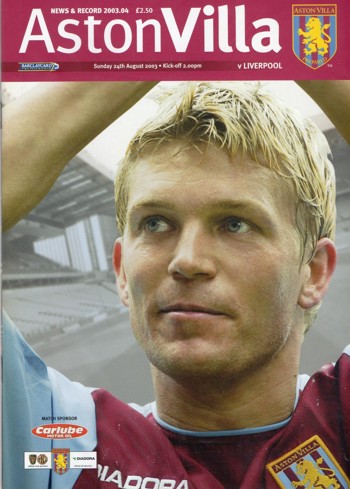 Match programme